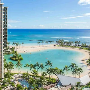 Apartment Ilikai Tower 1538 Lagoon View 1br, Honolulu