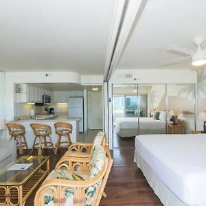 Apartment Ilikai Tower 633 Yacht Harbor View 1br, Honolulu